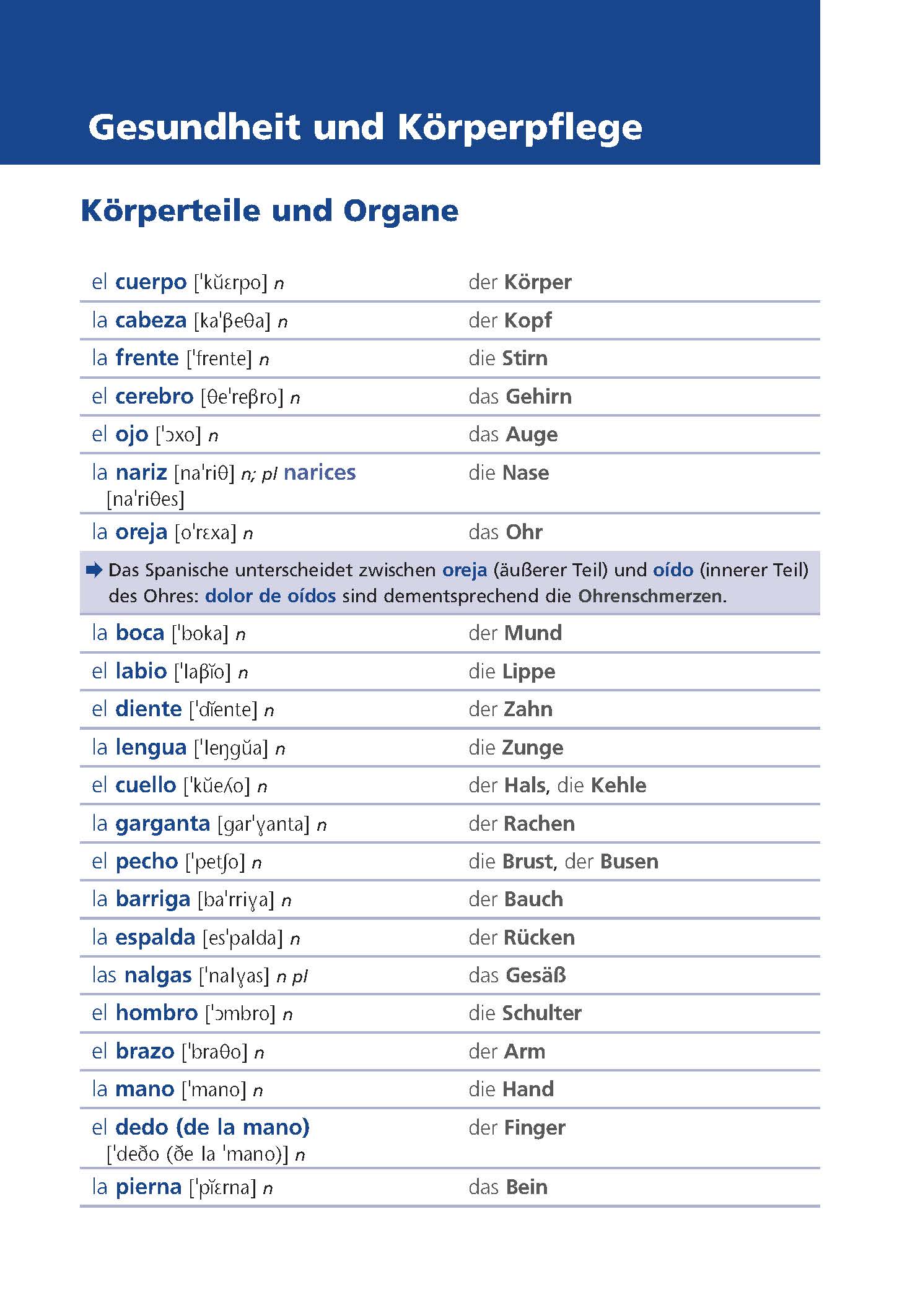 Langenscheidt Grundwortschatz Spanisch