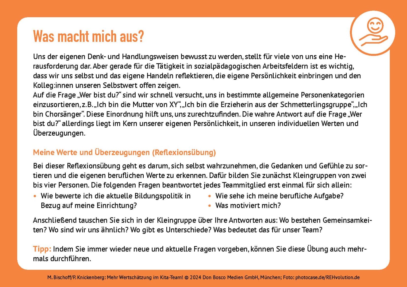 Mehr Wertschätzung im Kita-Team!