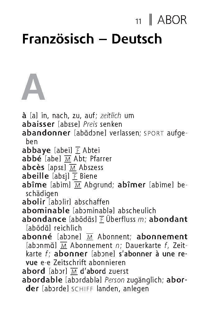 Langenscheidt Reisewörterbuch Französisch