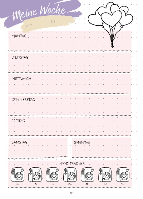 Mein Bullet Journal von Beauty Benzz