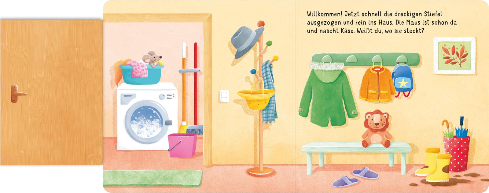 Klapp auf – schau rein: Bei uns zu Hause