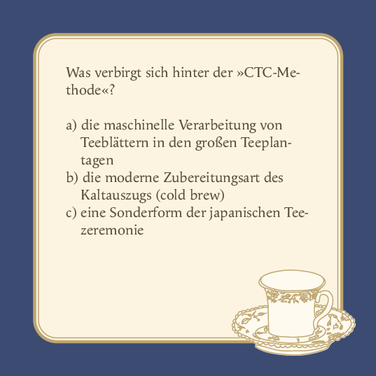 Das Tee-Quiz Das Tee-Quiz