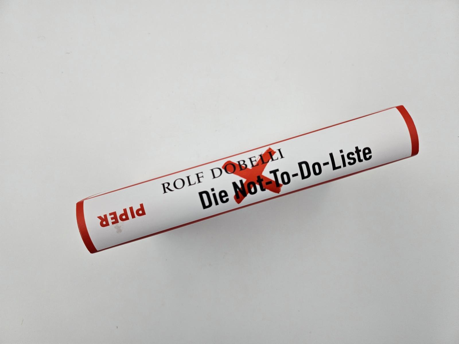 Die Not-To-Do-Liste