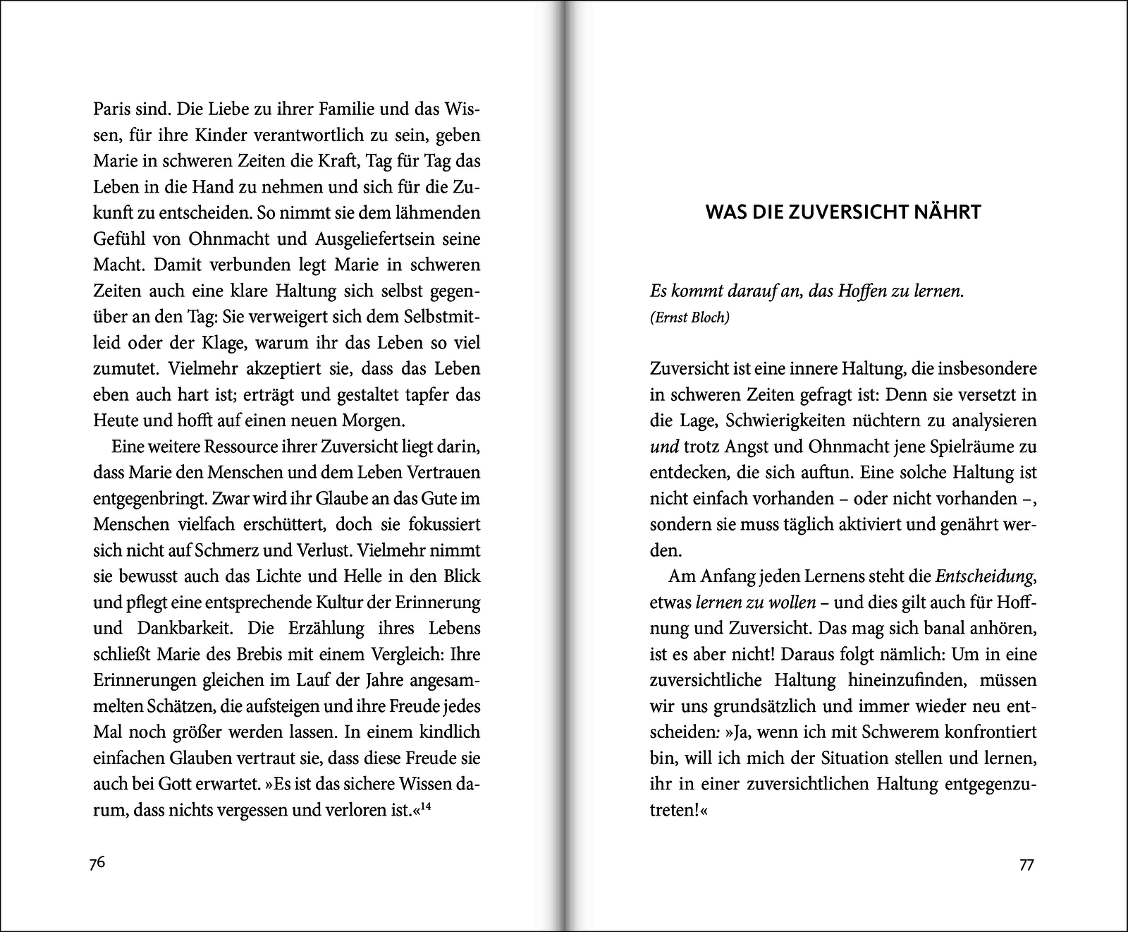 Zuversicht – Die Kraft, die an das Morgen glaubt