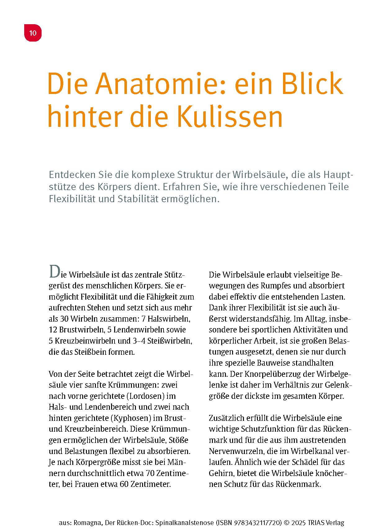 Der Rücken-Doc: Spinalkanalstenose