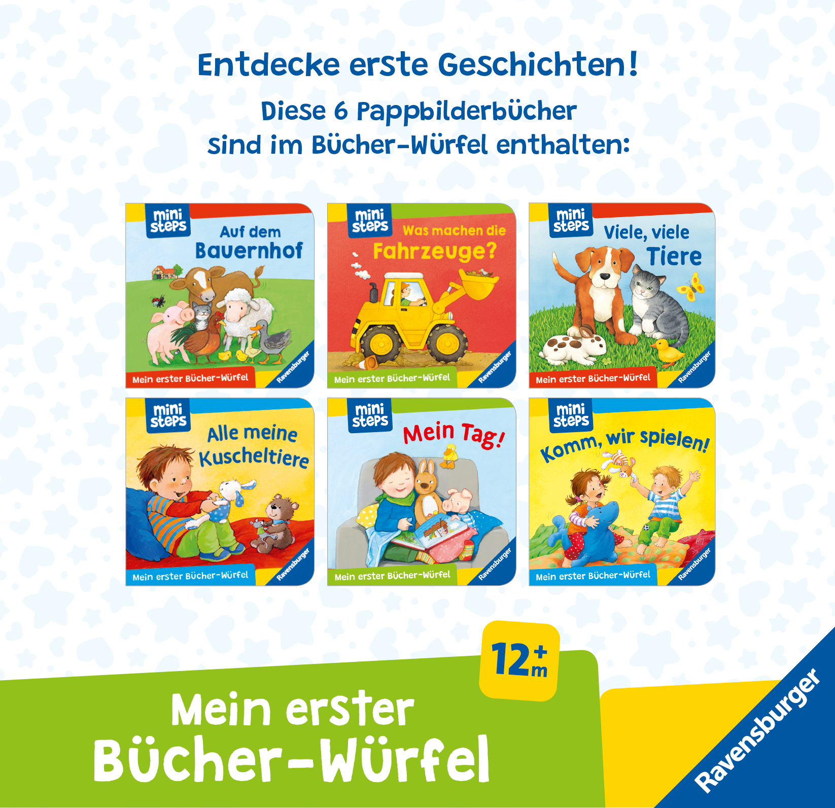 ministeps: Mein erster Bücher-Würfel (Starter-Set)