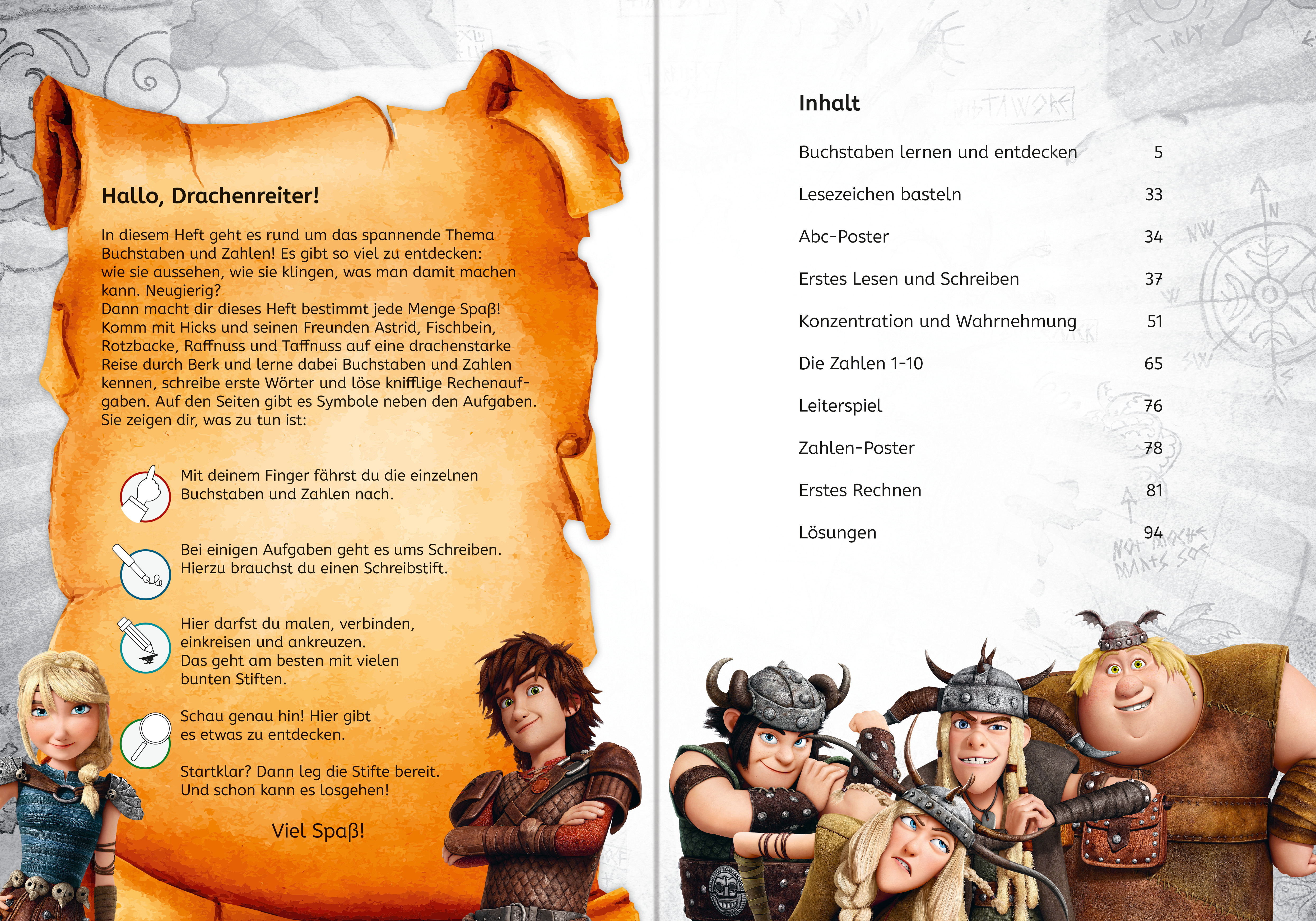Dreamworks Dragons: Das große Schulstartbuch Dreamworks Dragons: Das große Schulstartbuch