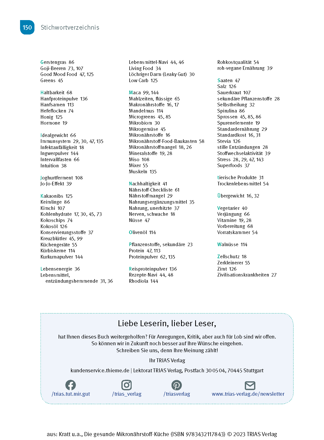 Die gesunde Mikronährstoff-Küche