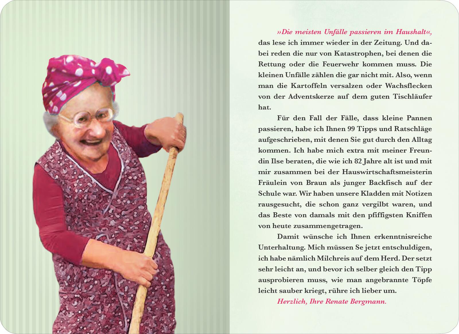 So mach ich das immer!