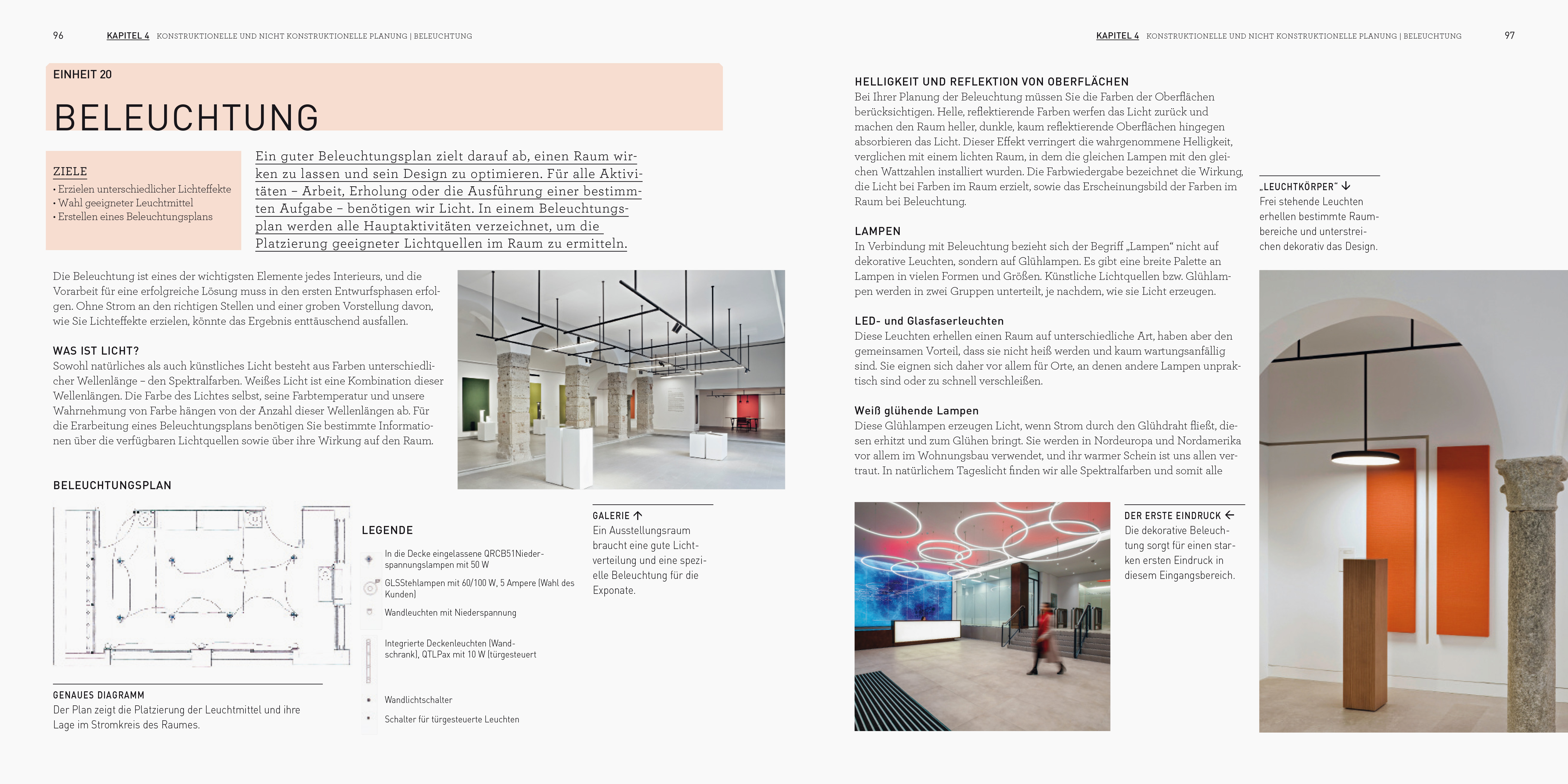 Der Interior Design Kurs Grundlagen, Techniken und Übungen zur Innenarchitektur.