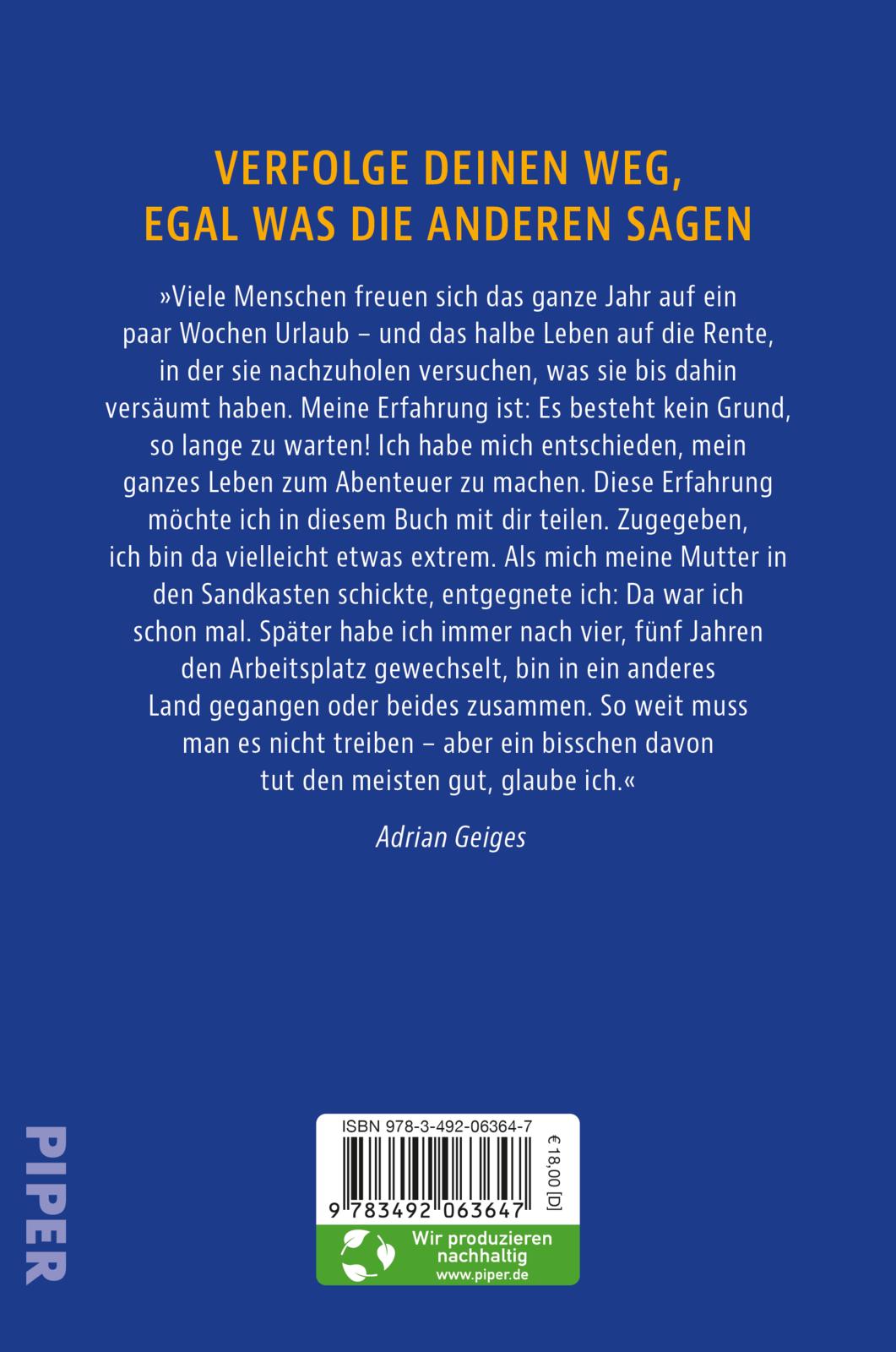 Öfter mal die Welt wechseln