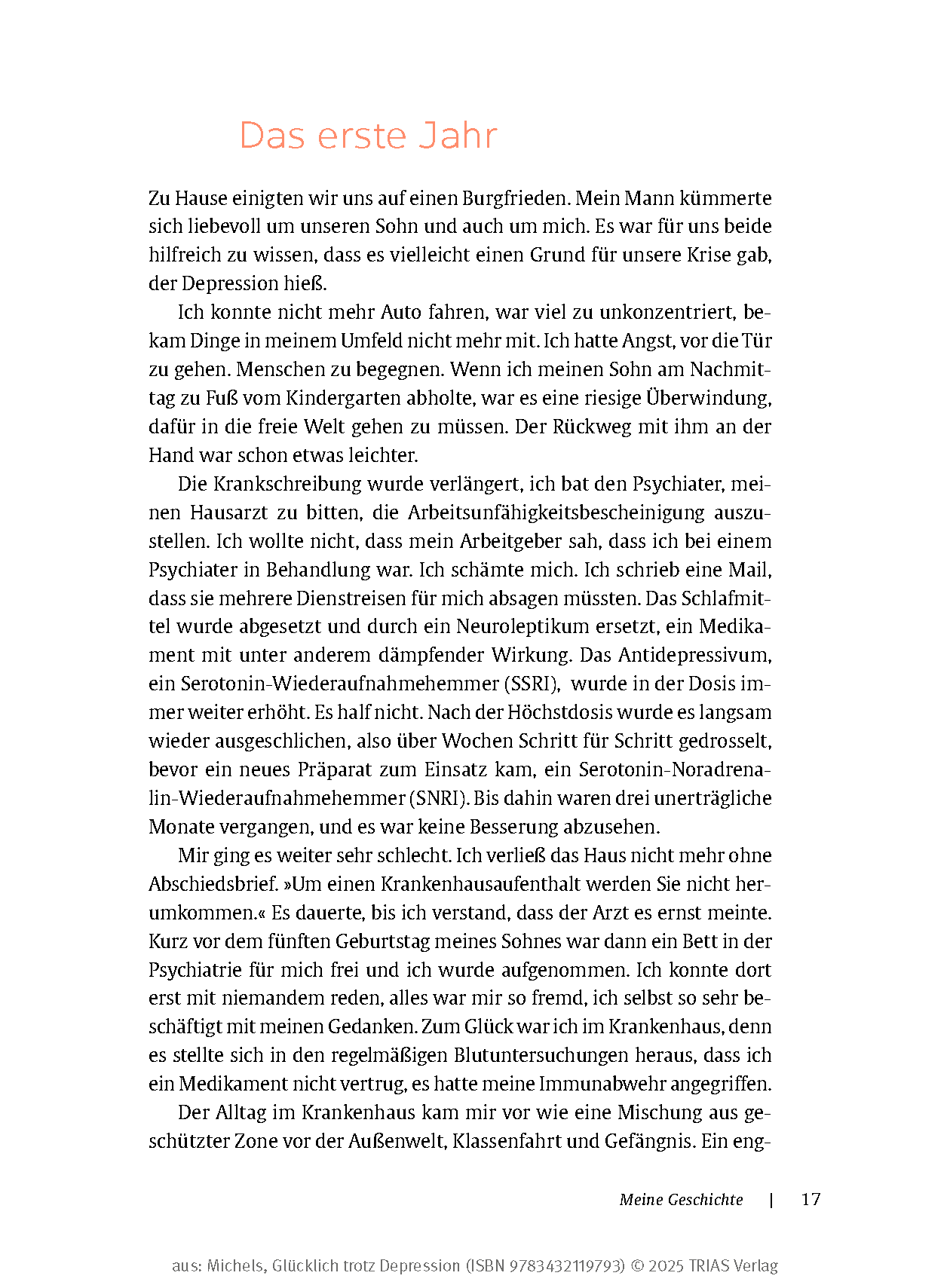 Glücklich trotz Depression