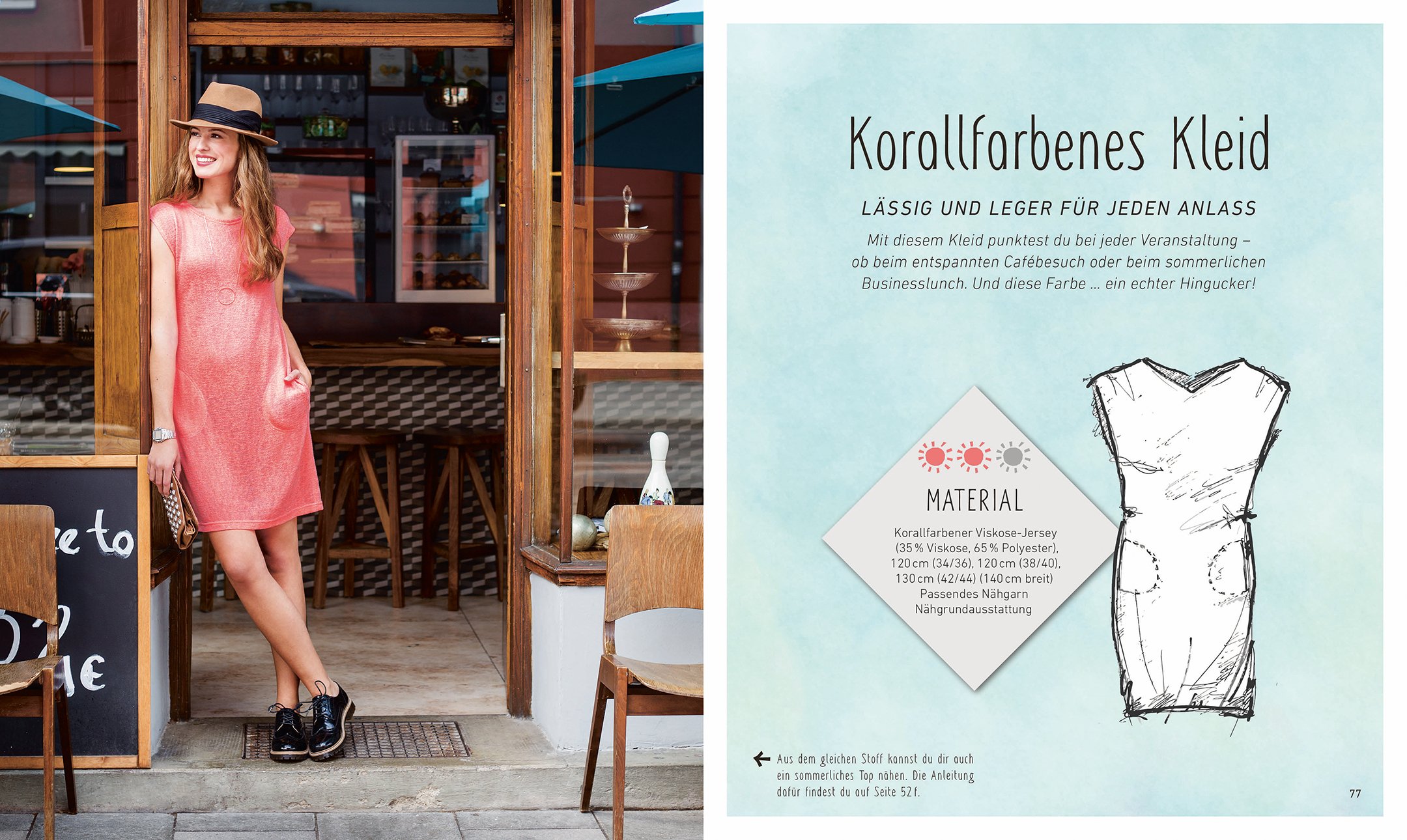 Sommeroutfits zum Selbstnähen Sommeroutfits zum Selbstnähen