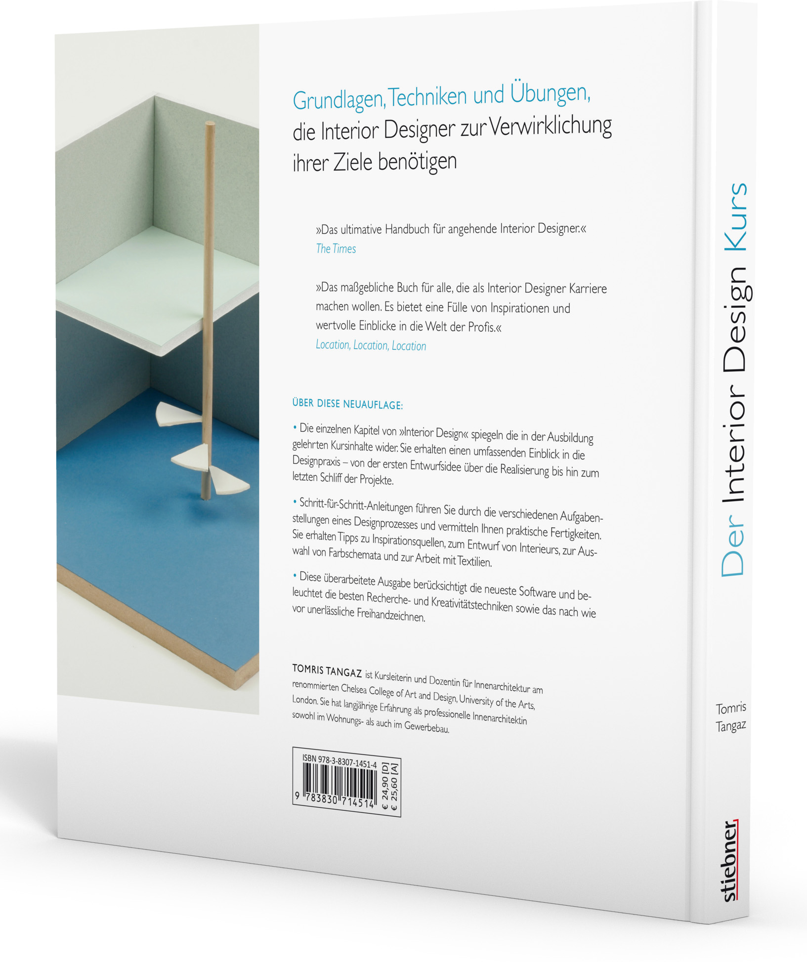 Der Interior Design Kurs Grundlagen, Techniken und Übungen zur Innenarchitektur.