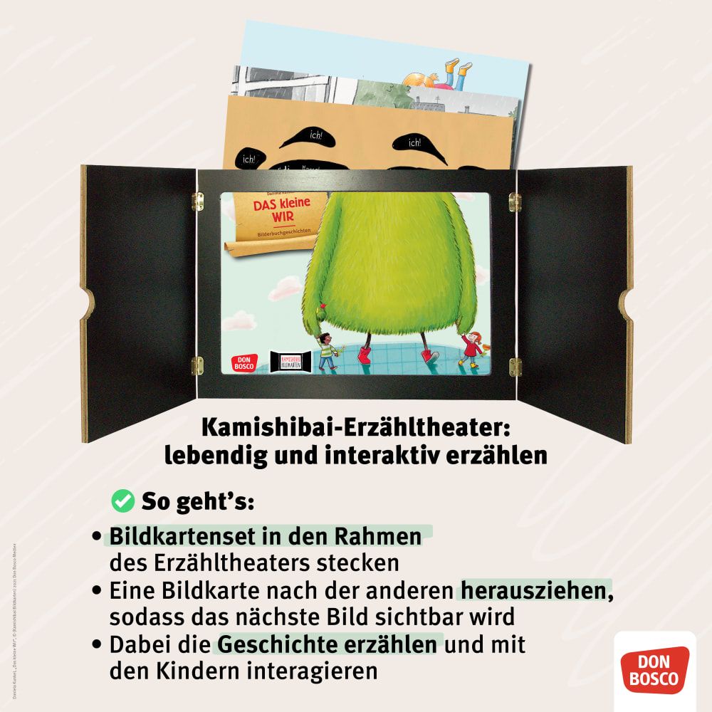 Wenn Schweine fliegen. Kamishibai Bildkartenset