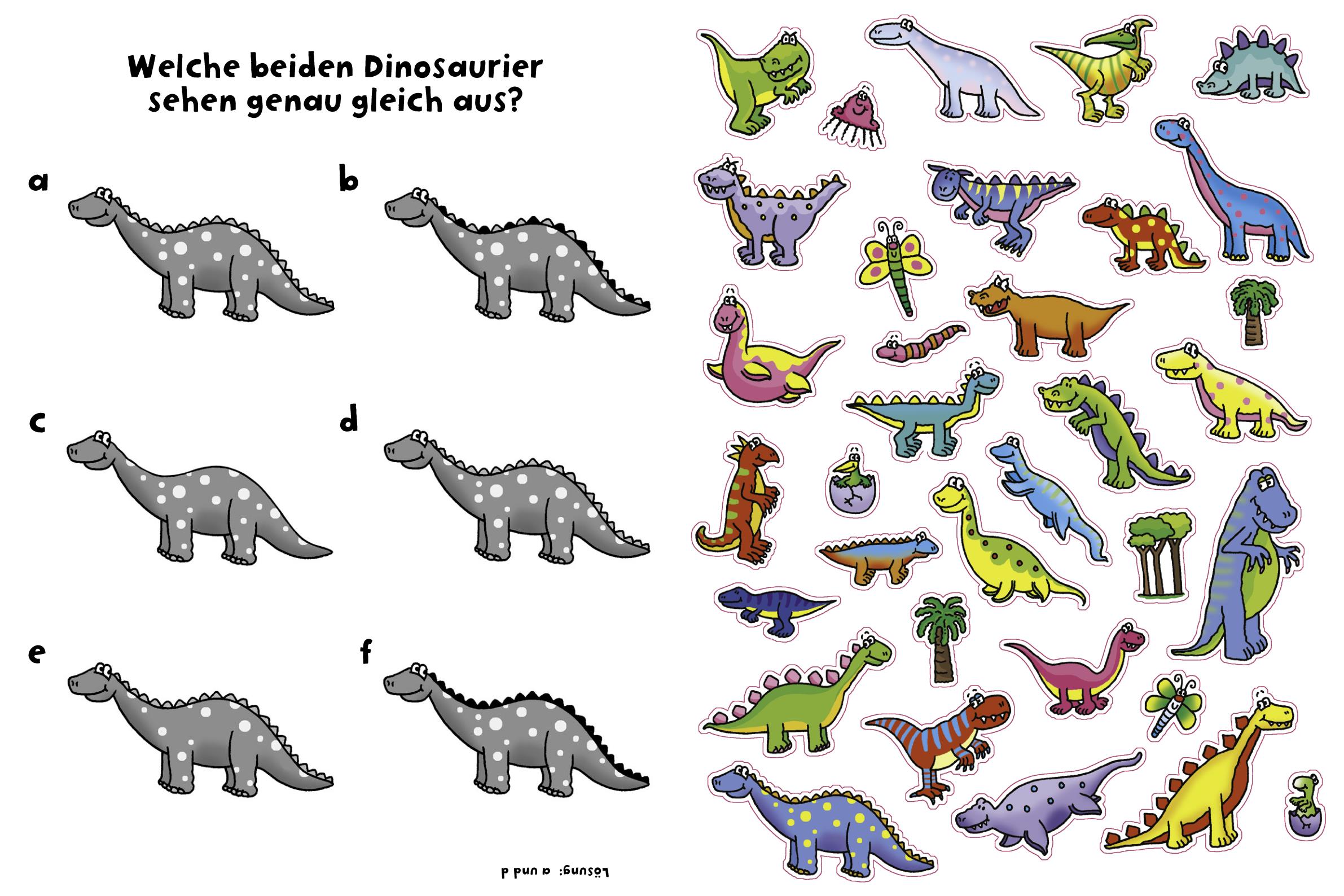 555 Sticker Dinosaurier
