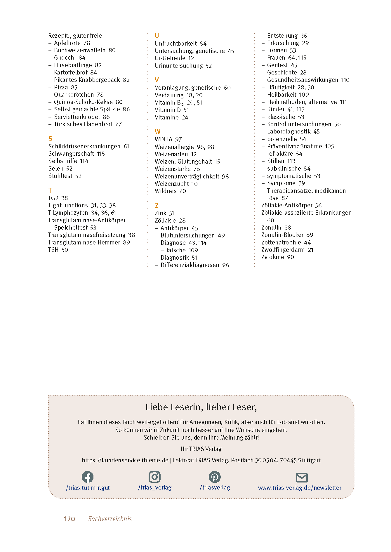Expertenwissen: Zöliakie