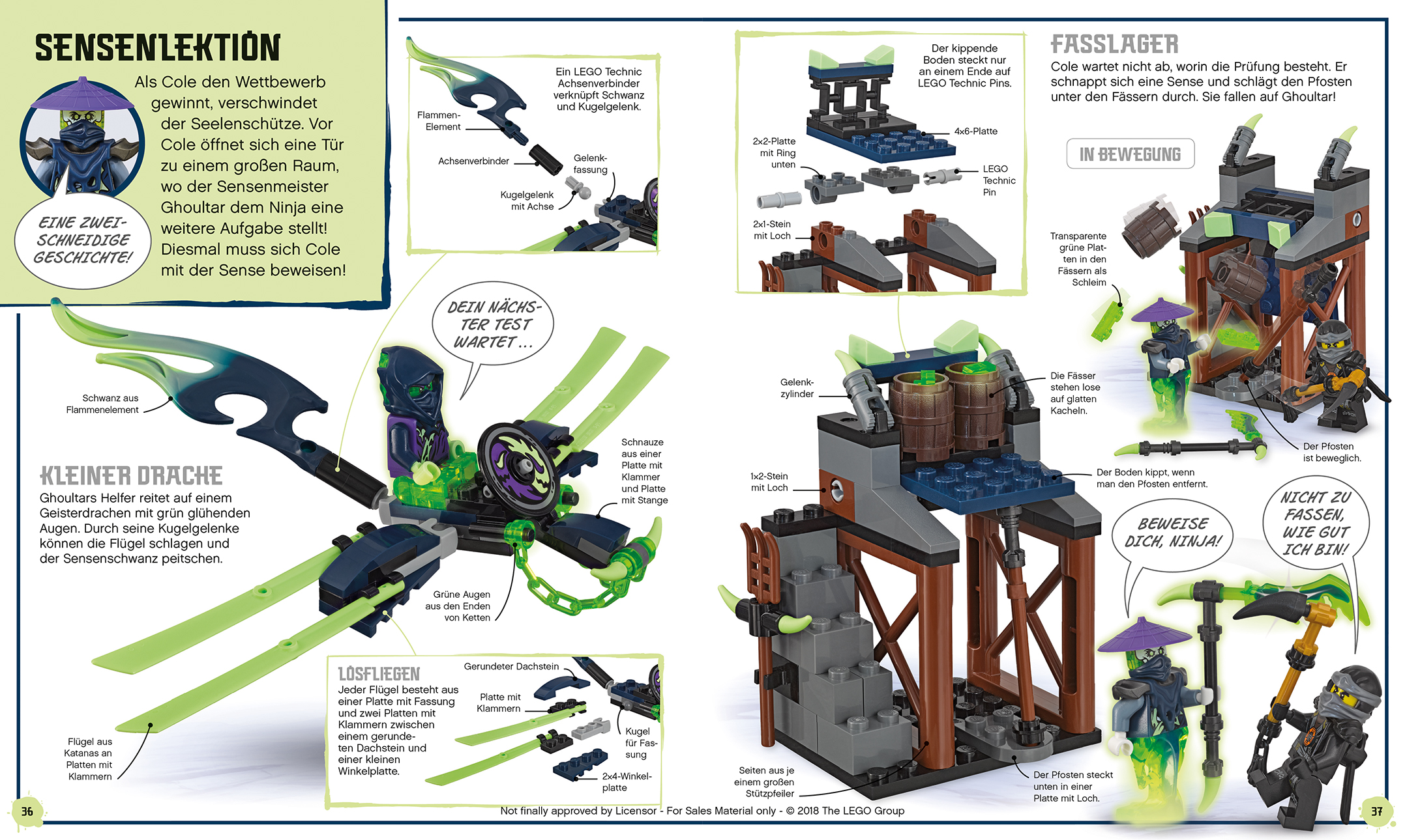 LEGO® NINJAGO® Abenteuer selbst gebaut! Die größten Duelle