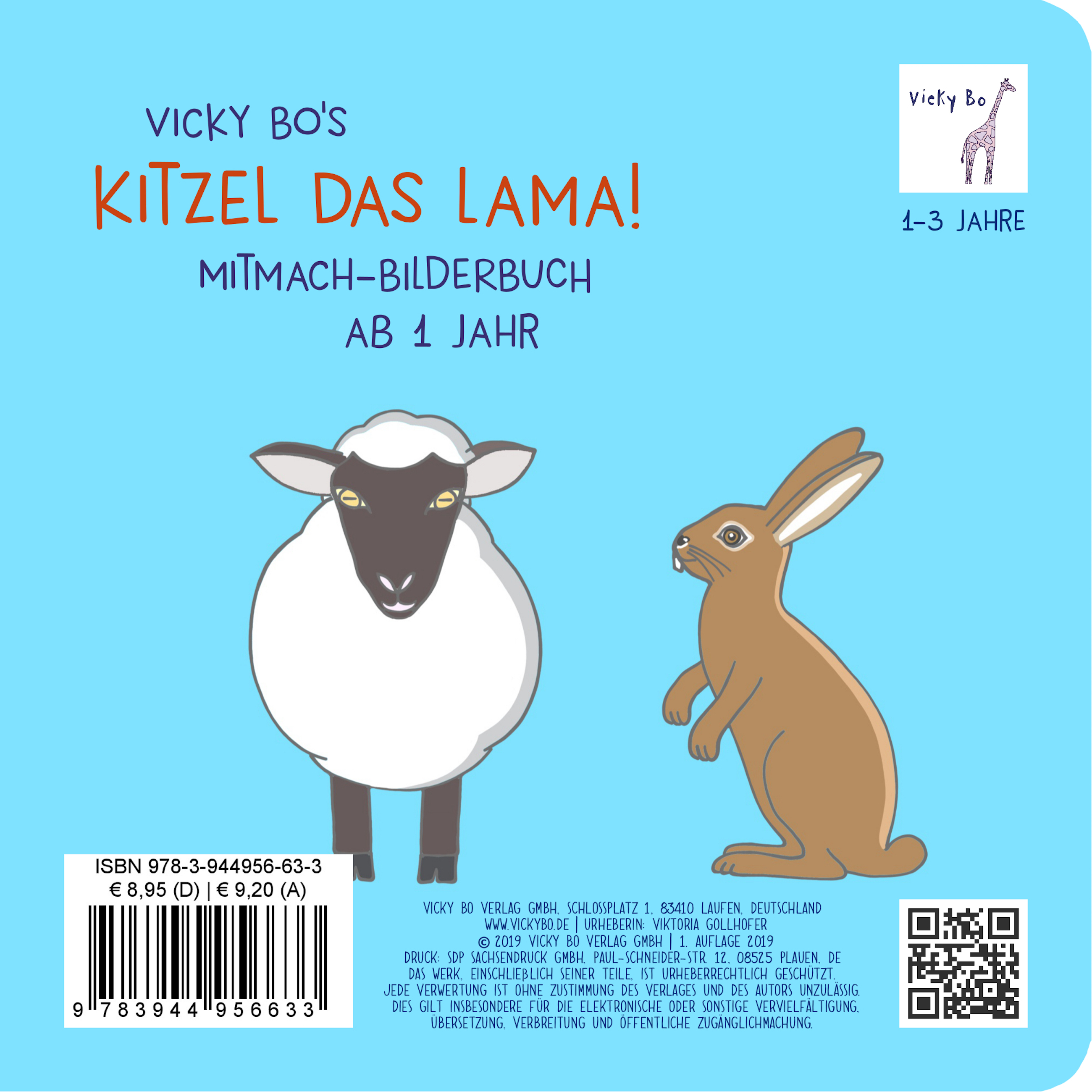 Kitzel das Lama! Mitmach-Bilderbuch ab 1 Jahr