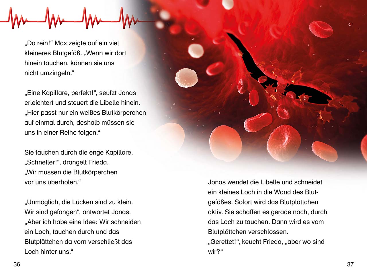 SUPERLESER! Rasante Fahrt durch den Körper