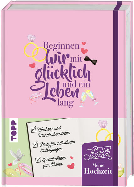 Mein Bullet Journal Hochzeit - Beginnen wir mit glücklich und ein Leben lang