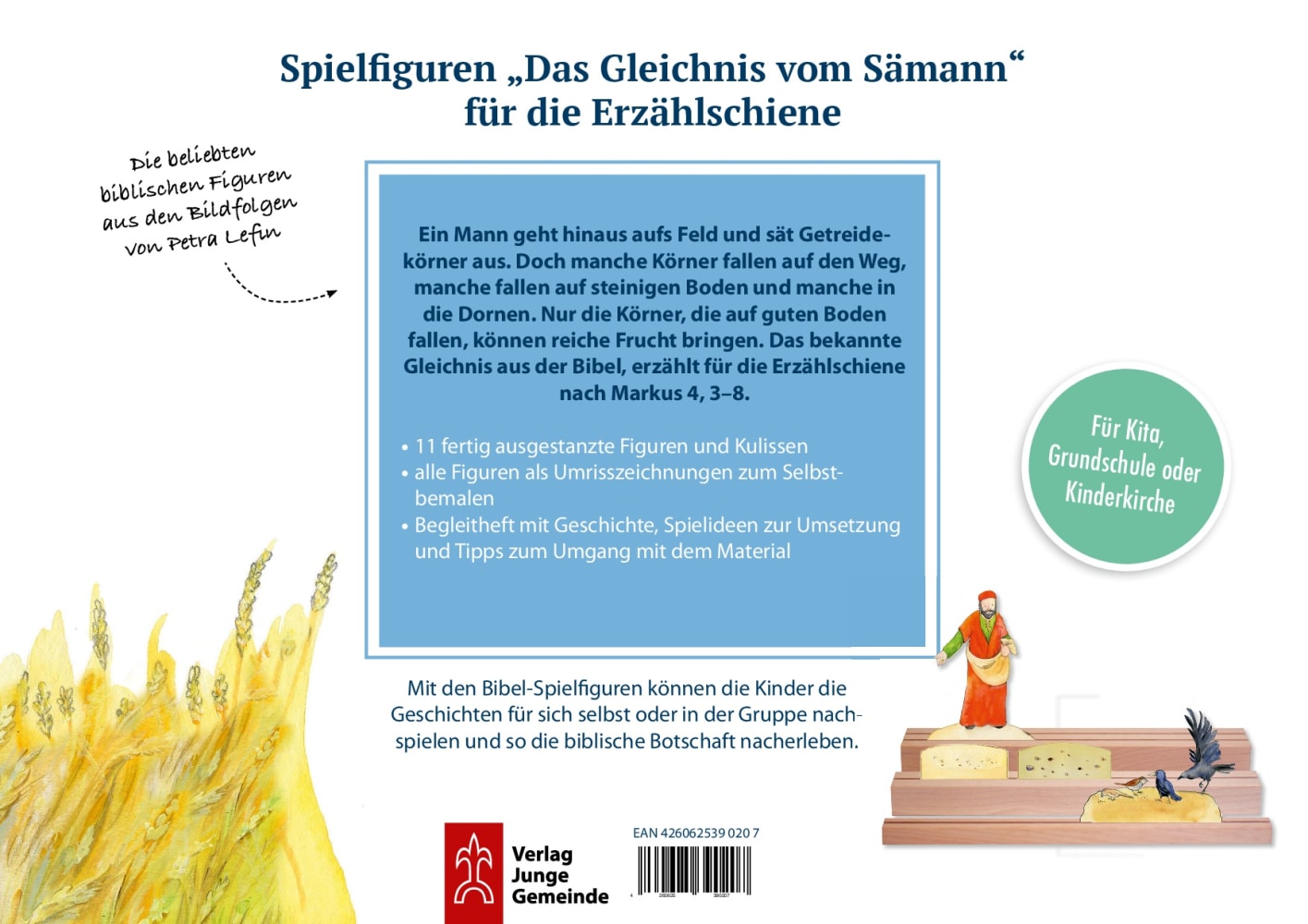 Das Gleichnis vom Sämann. Erzählschienen-Figurenset