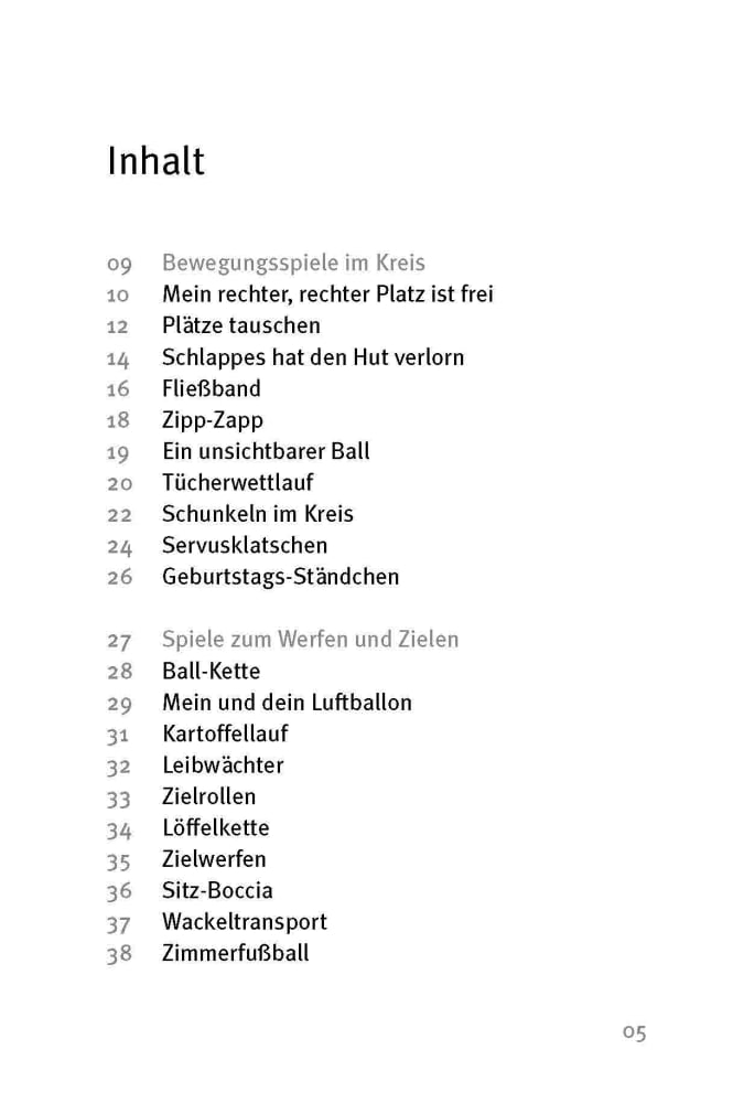 Die 50 besten Bewegungsspiele für Senioren