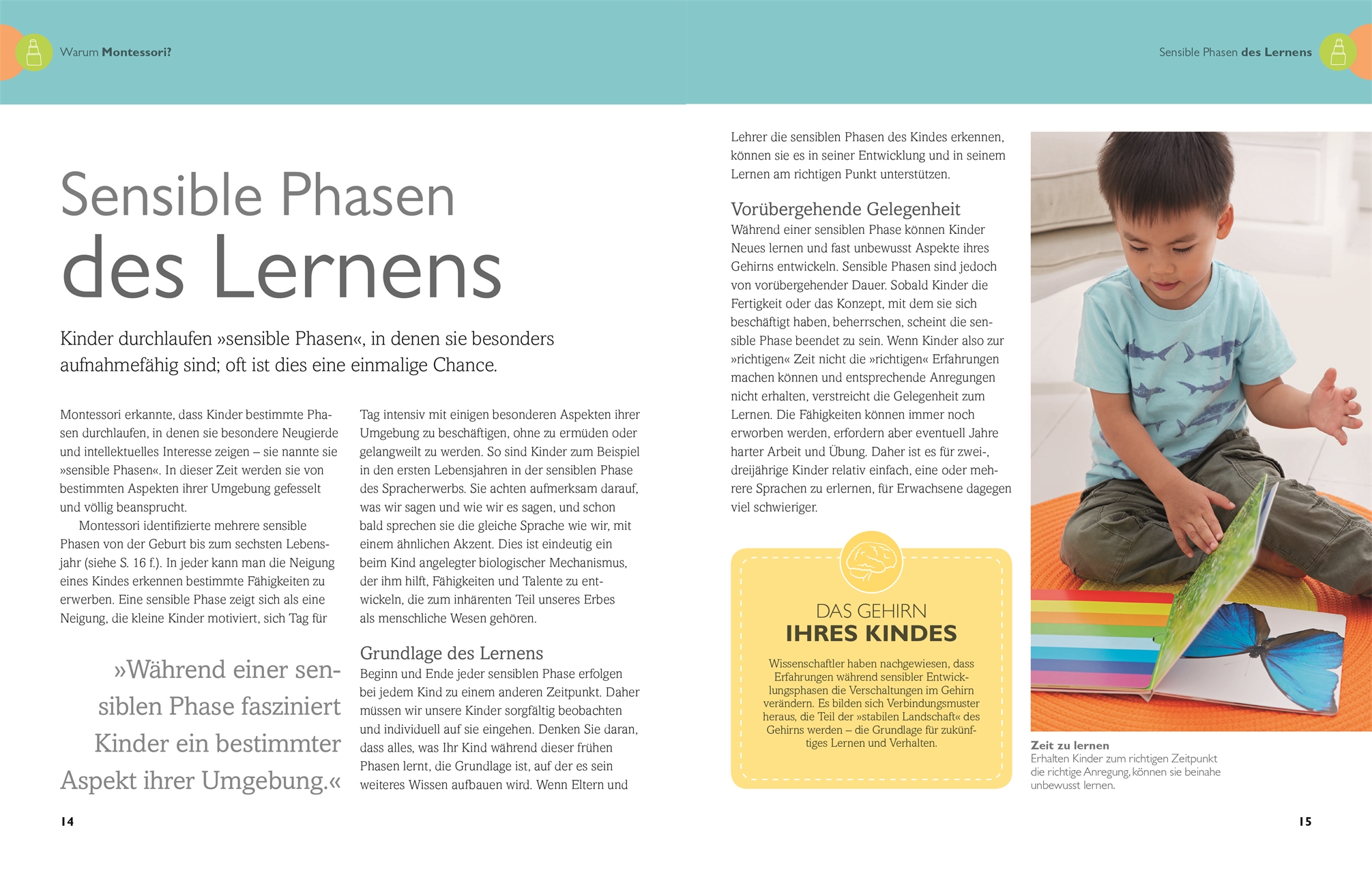 Kinder fördern nach Montessori