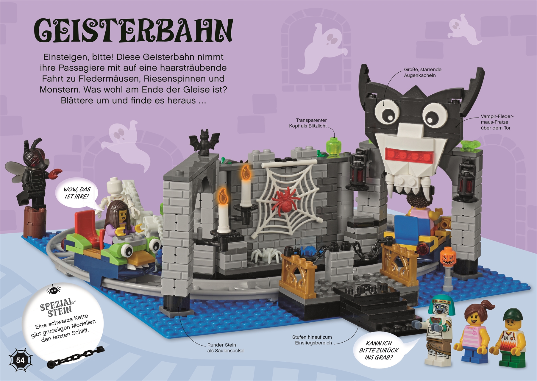 LEGO® Ideen Geister, Hexen, Gruselwesen