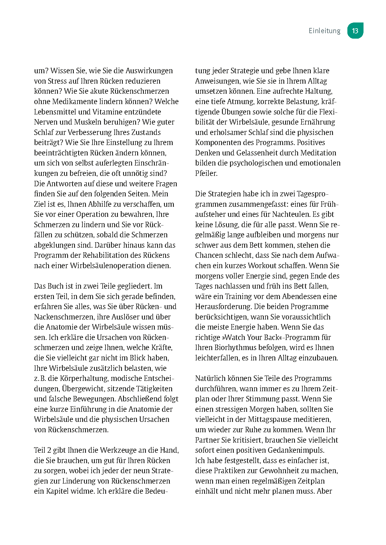 9 erfolgreiche Strategien gegen Rückenschmerzen 9 erfolgreiche Strategien gegen Rückenschmerzen