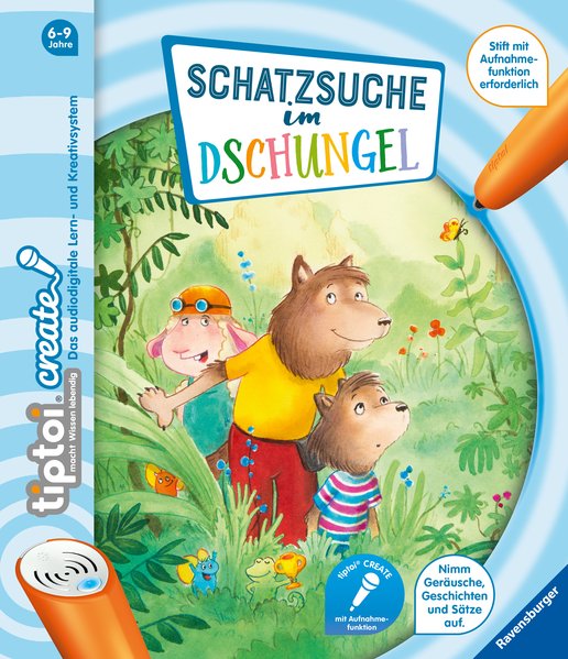 tiptoi® CREATE Schatzsuche im Dschungel tiptoi® CREATE Schatzsuche im Dschungel