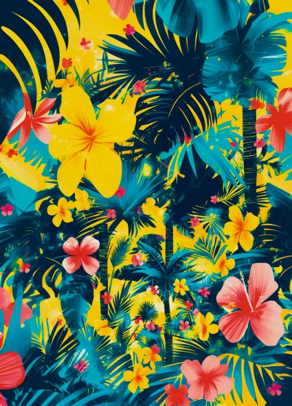 Geschenkpapier-Heft Botanische Gärten