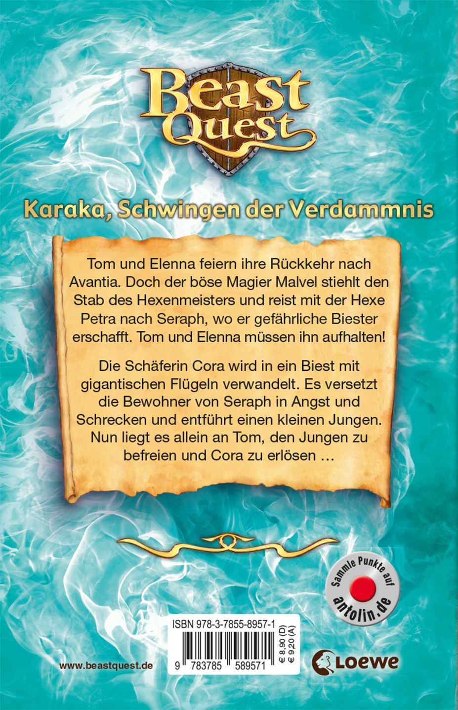 Beast Quest (Band 51) - Karaka, Schwingen der Verdammnis