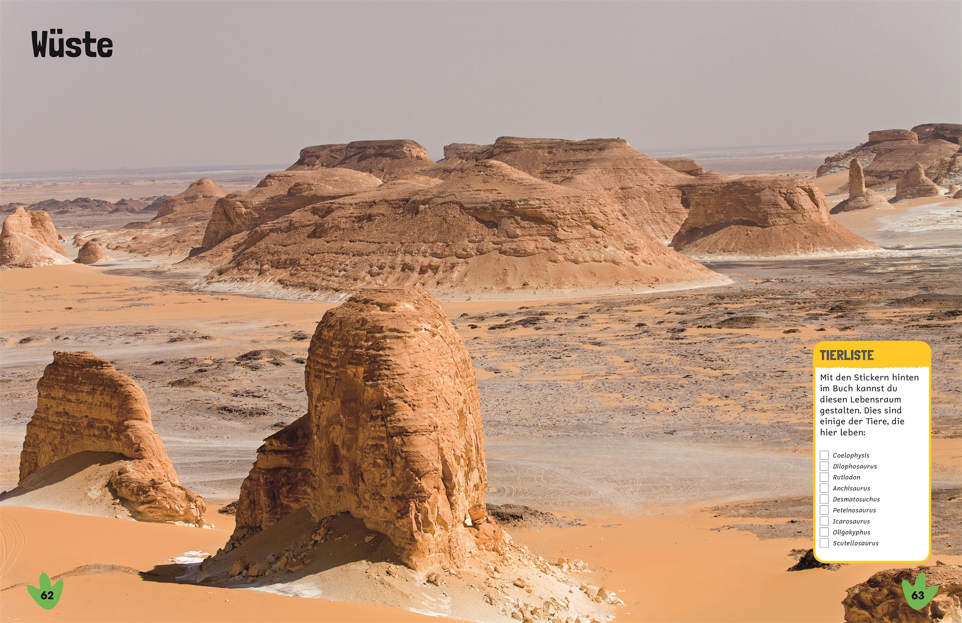 Sticker-Lexikon. Dinosaurier