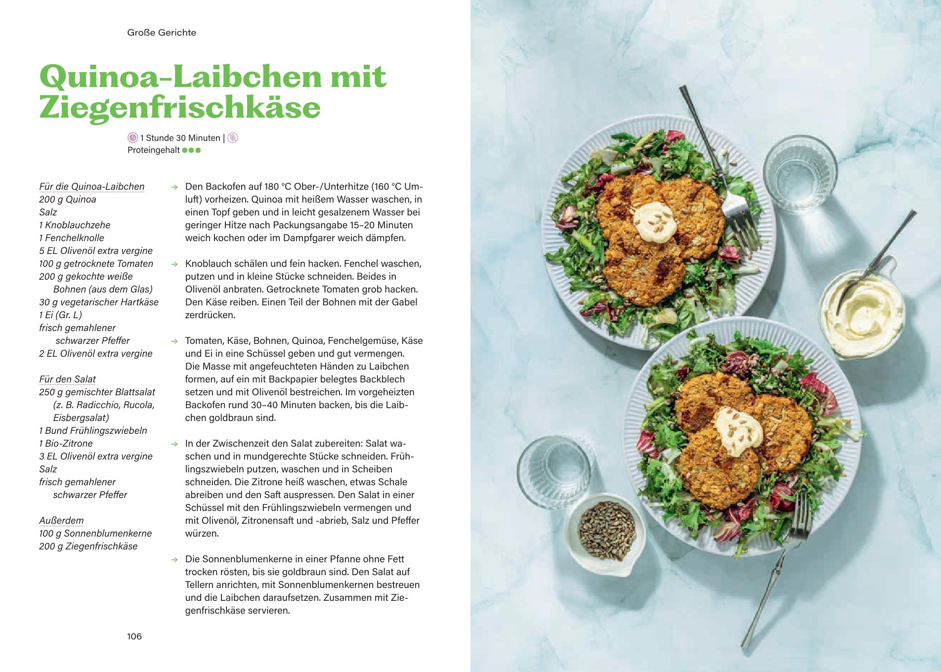Das Green-Protein-Kochbuch