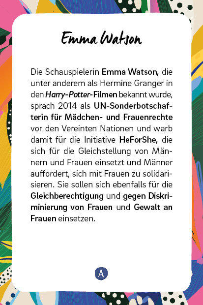 Kartenspiel: Strong Women Kartenspiel: Strong Women