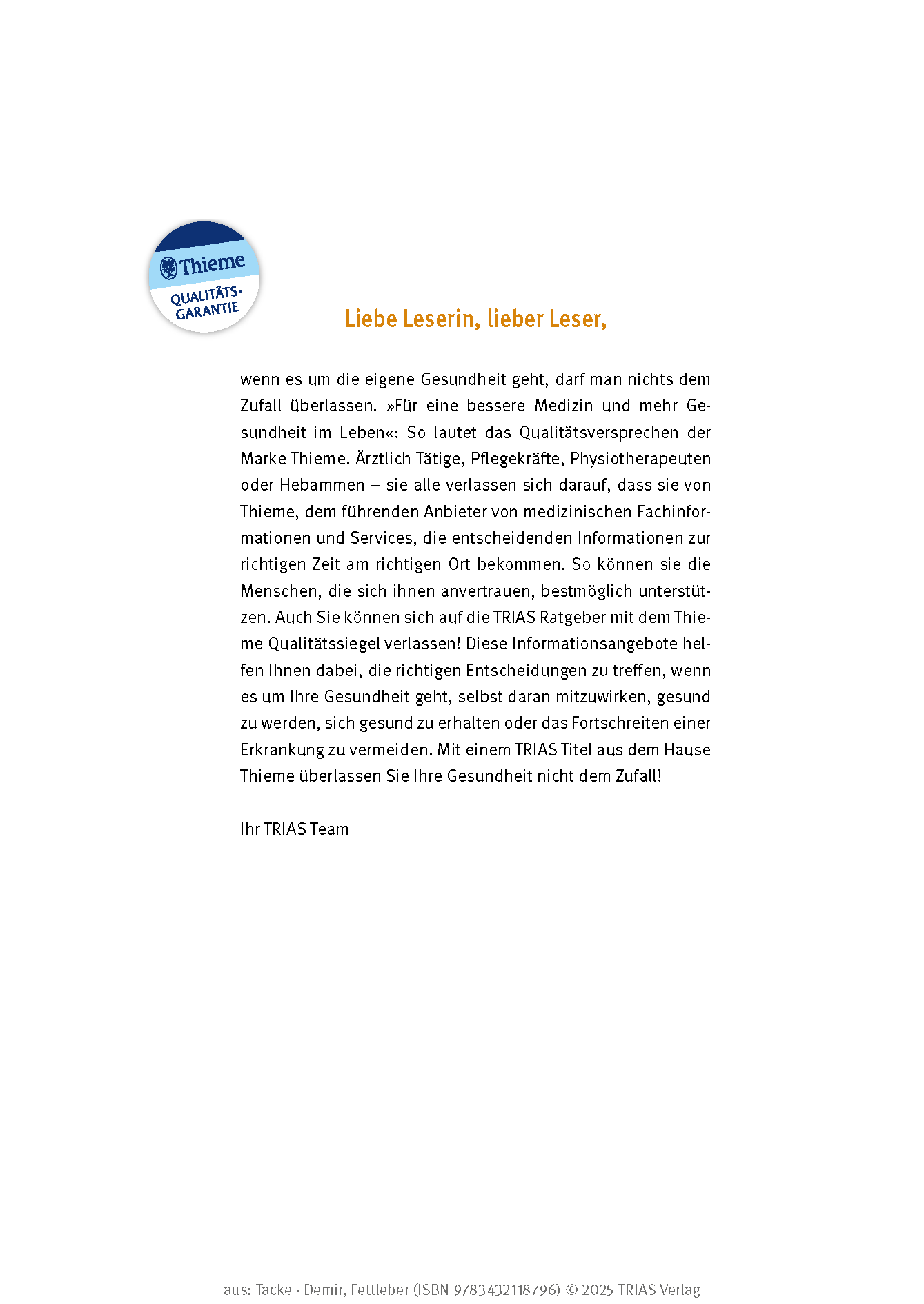 Expertenwissen: Fettleber