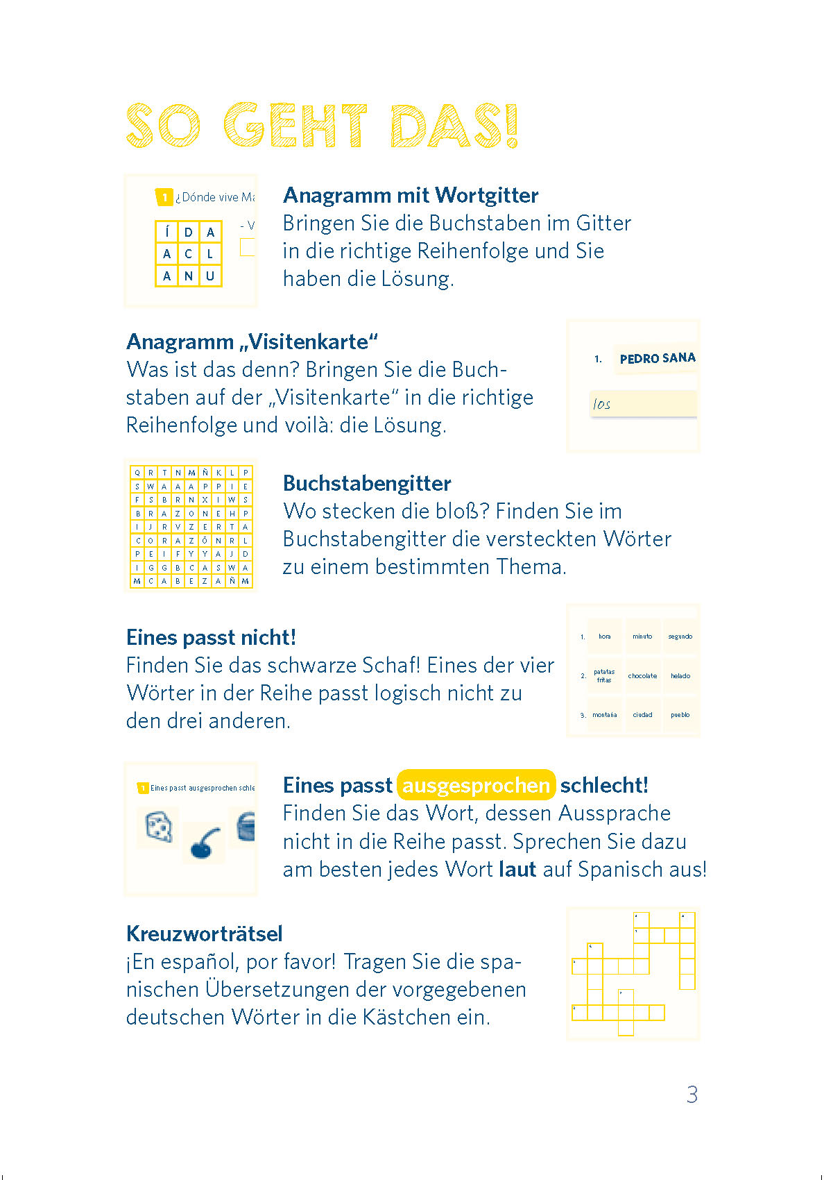 Langenscheidt Pocket-Sprachrätsel Spanisch