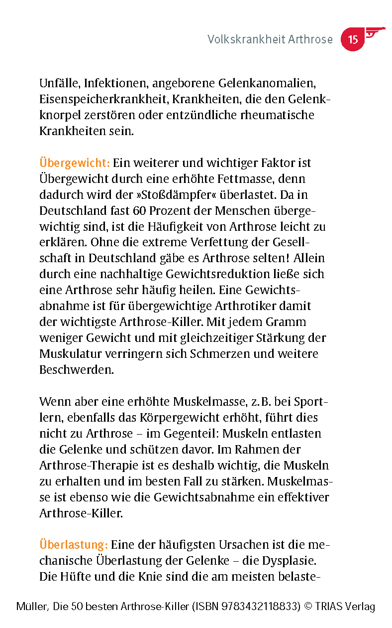 Die 50 besten Arthrose-Killer Die 50 besten Arthrose-Killer