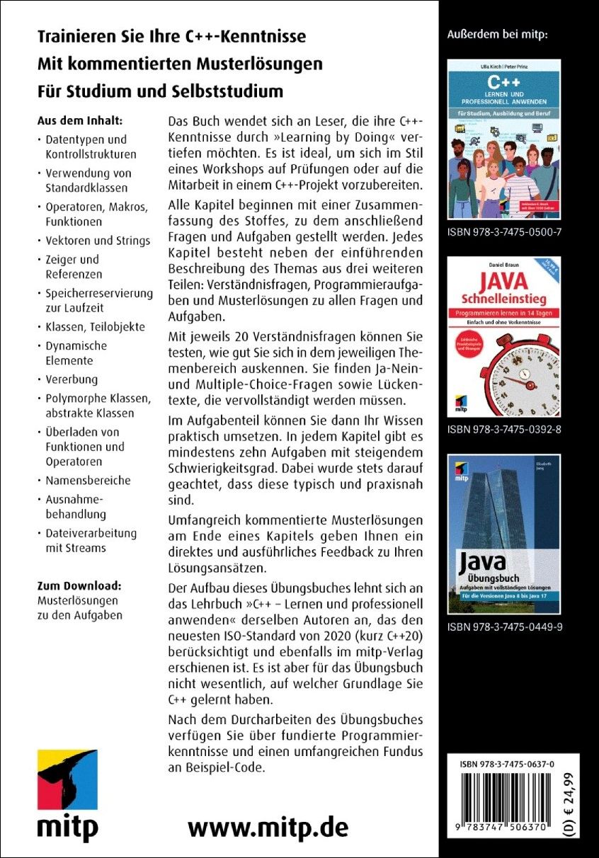 C++ Das Übungsbuch