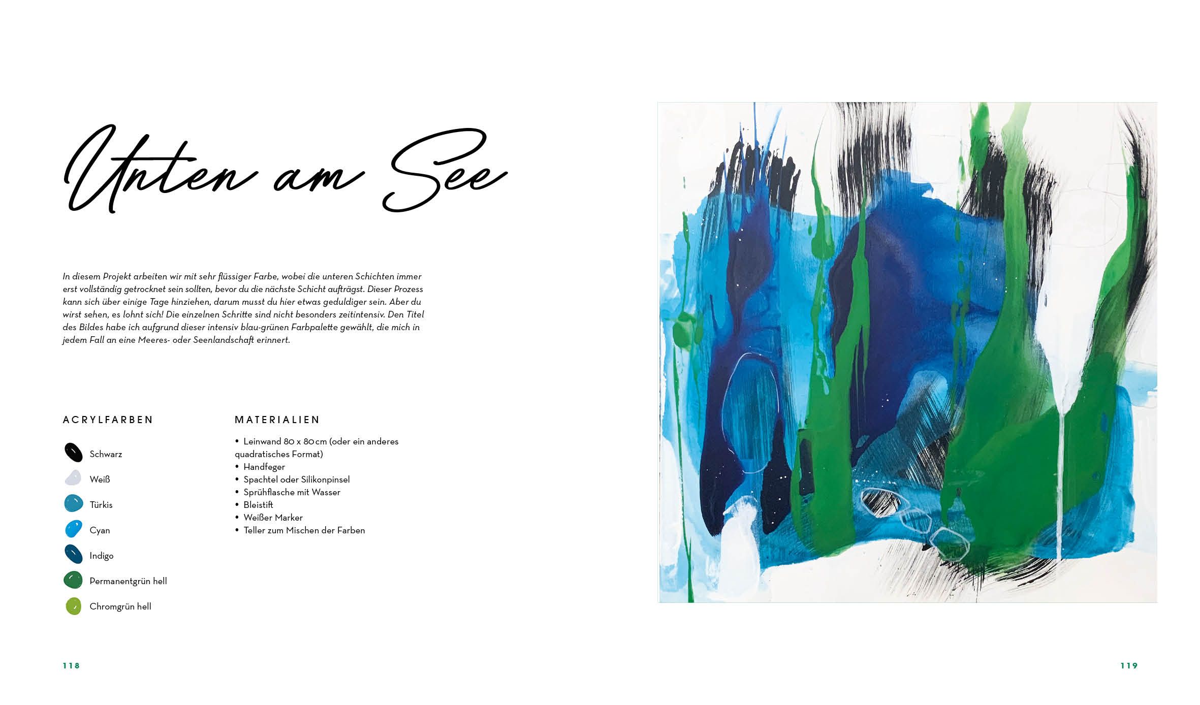 Farben formen – Expressiv malen
