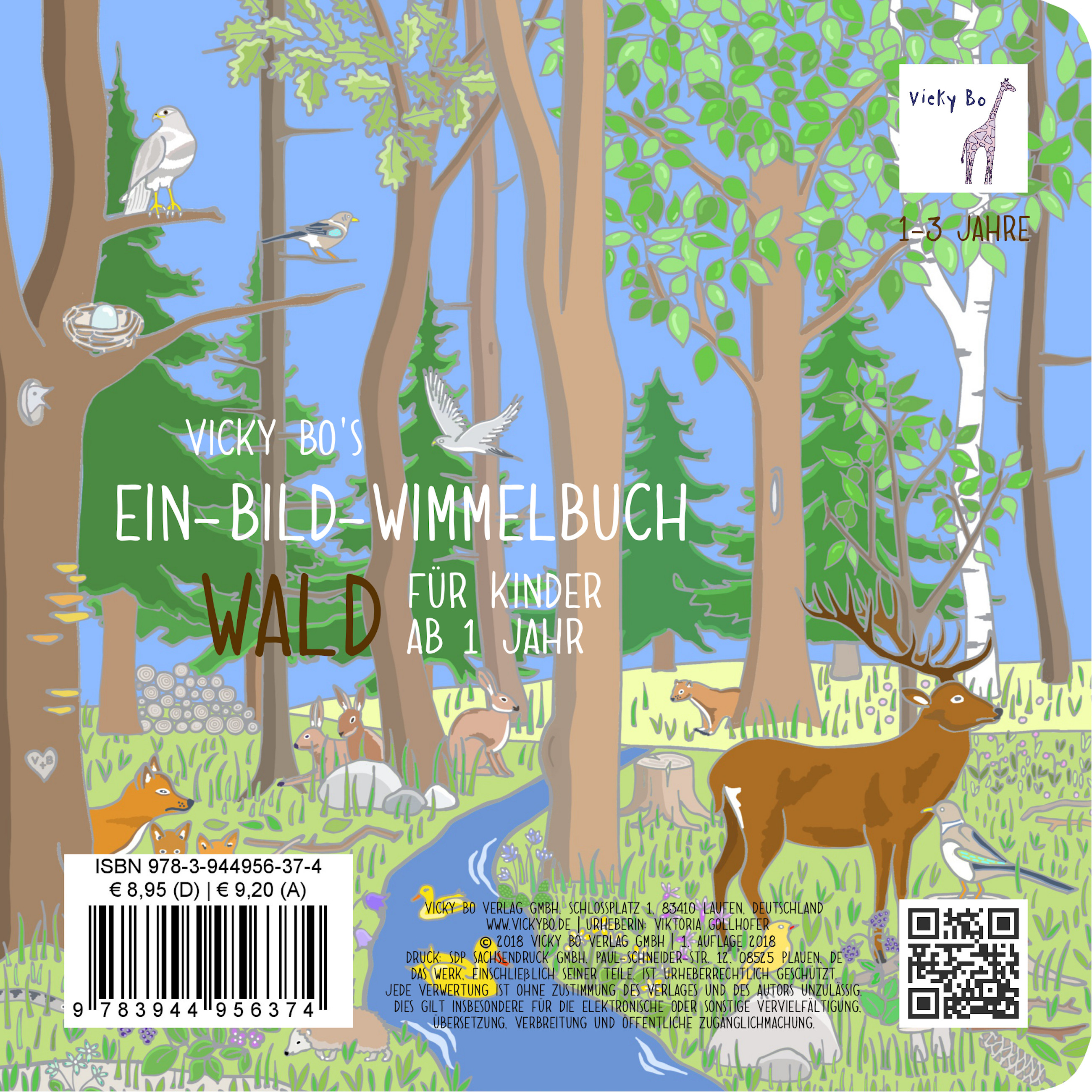 Ein-Bild-Wimmelbuch ab 1 Jahr - Wald