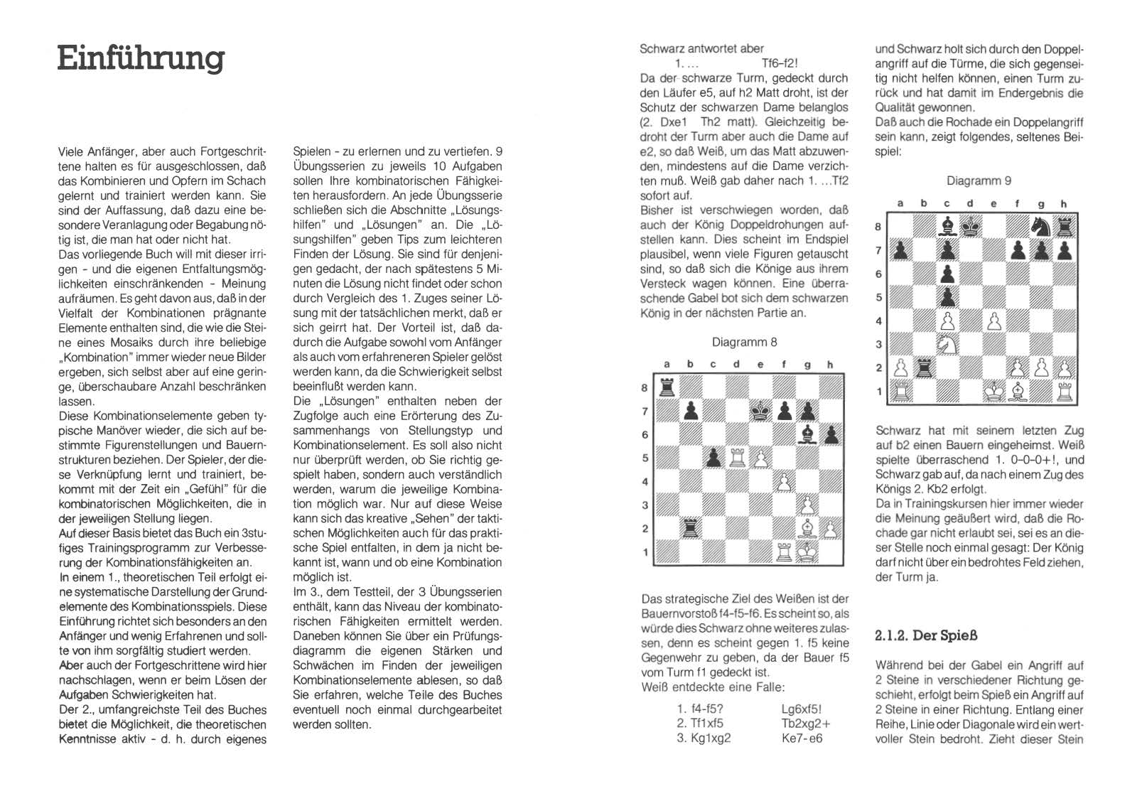Lehr-, Übungs- und Testbuch der Schachkombinationen Lehr-, Übungs- und Testbuch der Schachkombinationen