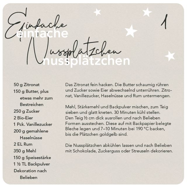 Adventskalender Nanettes Weihnachtsbäckerei Adventskalender Nanettes Weihnachtsbäckerei