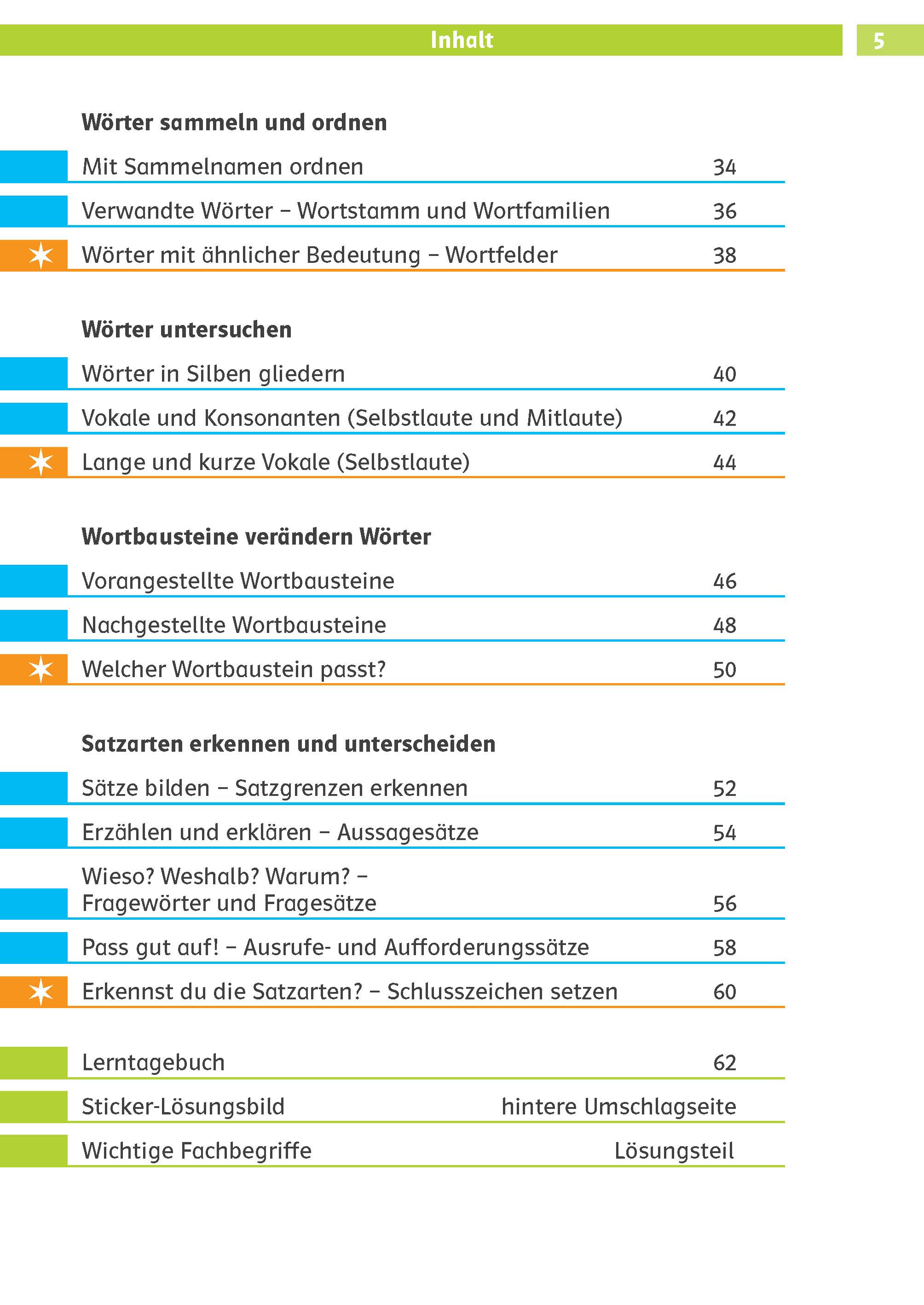 Klett Die Deutsch-Helden: Grammatik 2. Klasse