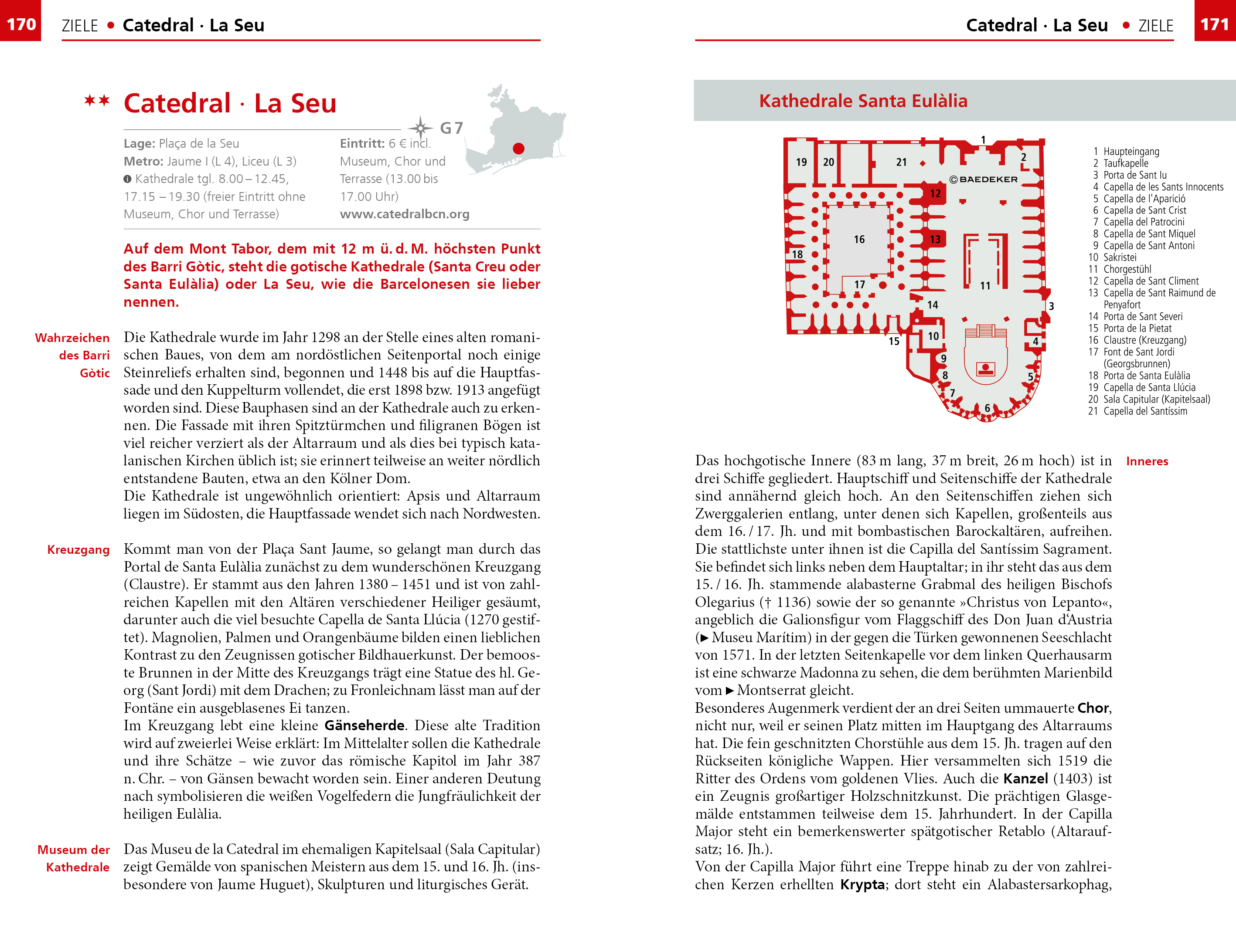 Baedeker Reiseführer Barcelona