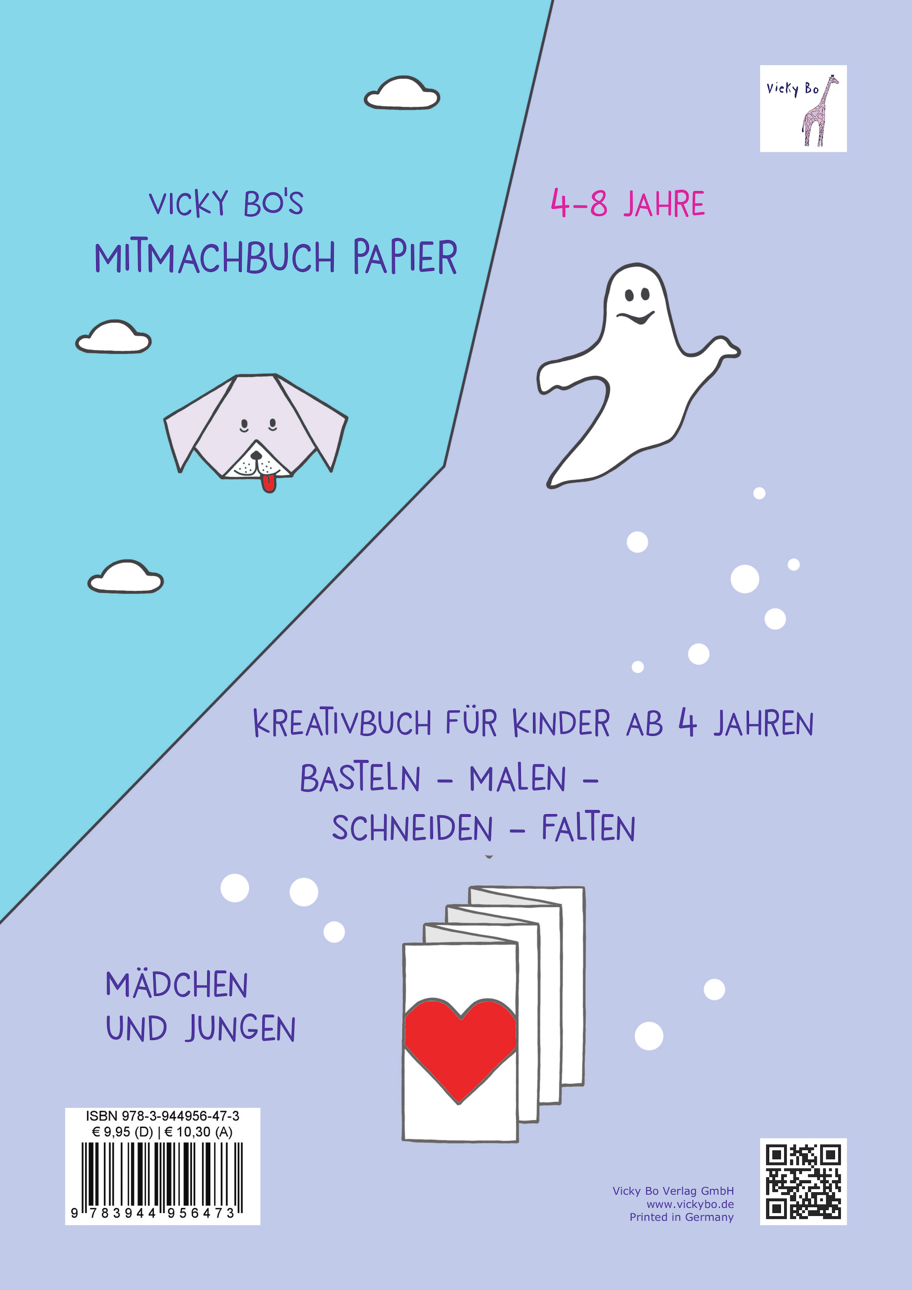 Mitmach-Buch Papier. 4-8 Jahre - Schneiden & Falten
