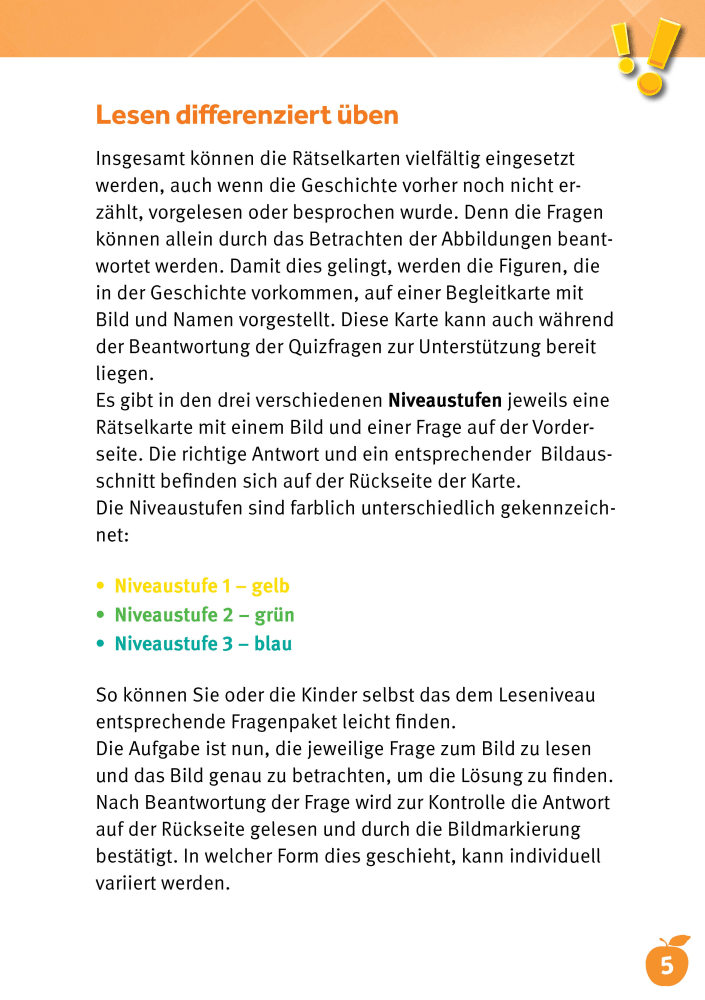 Lesen üben mit Bilderrätseln zu Frau Holle. 34 Bildkarten zur Leseförderung
