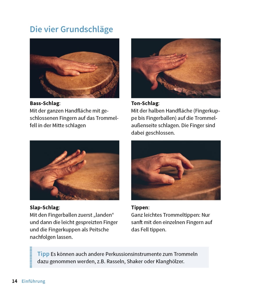 Trommeltier- und Tanzgeschichten