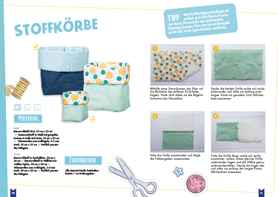 Kreativ-Set: Näh mit! Die Kindernähschule